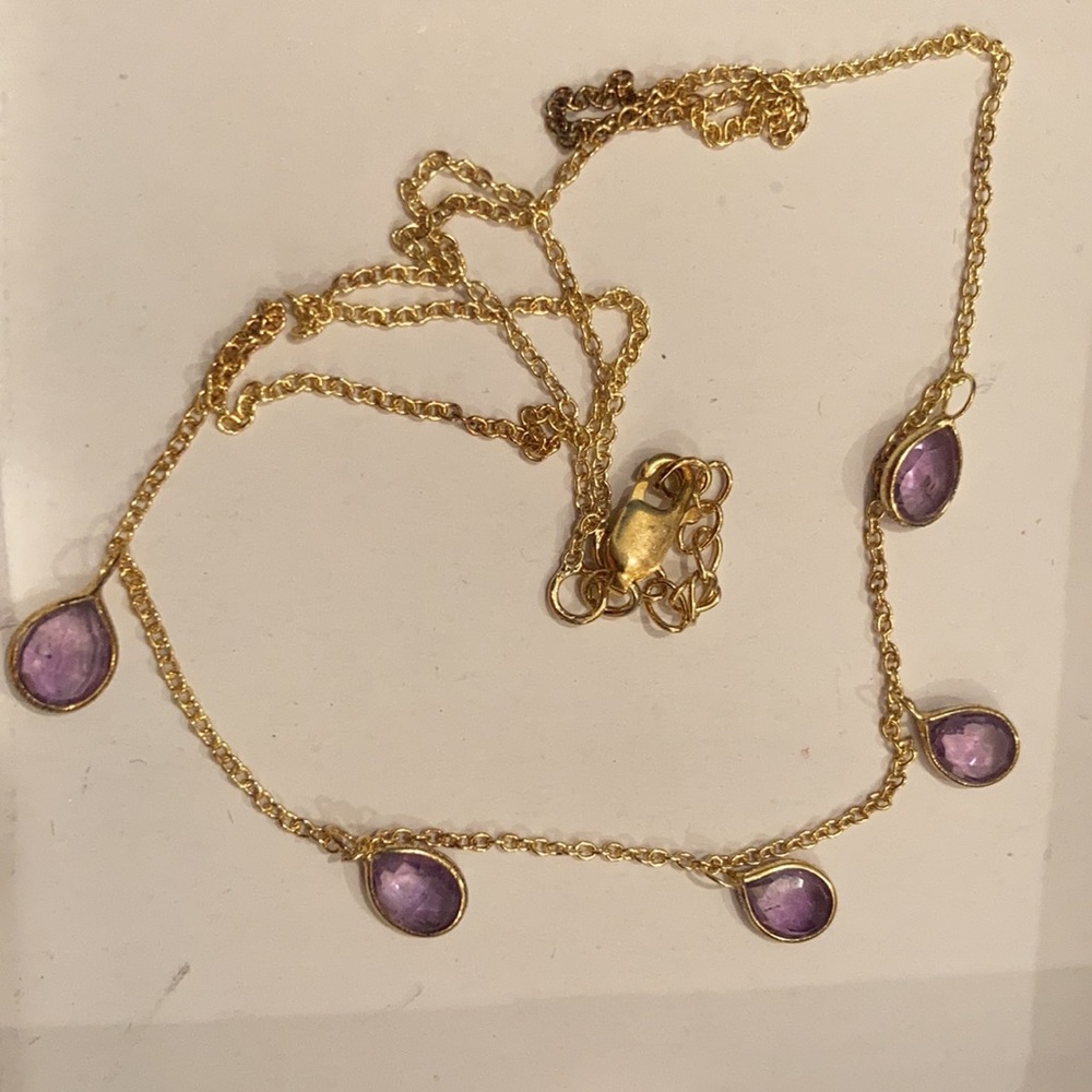 Amethyst in Vermeil - Picture 1 of 15
